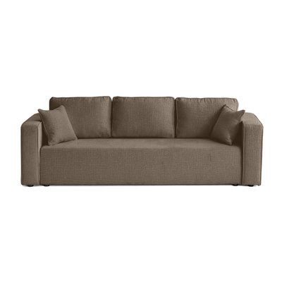 Canapé Convertible en Tissu velours relief 3 places - TOPAZE LISA DESIGN