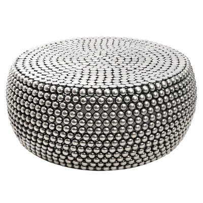 Handcrafted Beaded Iron Coffee Table SO'HOME