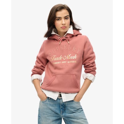 Sweat à capuche et logo métallisé Luxe SUPERDRY