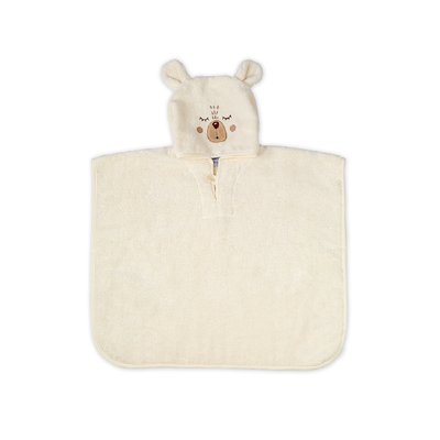 Poncho pur coton PETIT OURS GARNIER-THIEBAUT