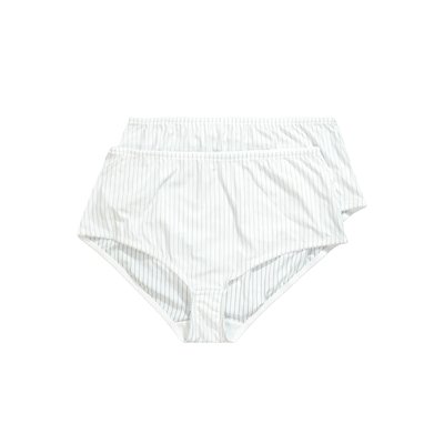 Lot de 2 culottes midi, fines rayures ULLA POPKEN