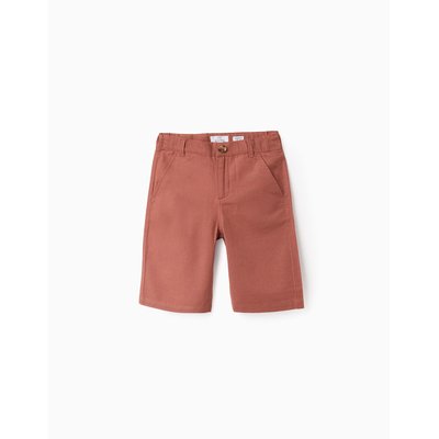 Short Chino en Coton et Lin ZIPPY