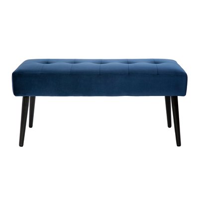 Banc design capitonné L96 cm GUESTA MILIBOO