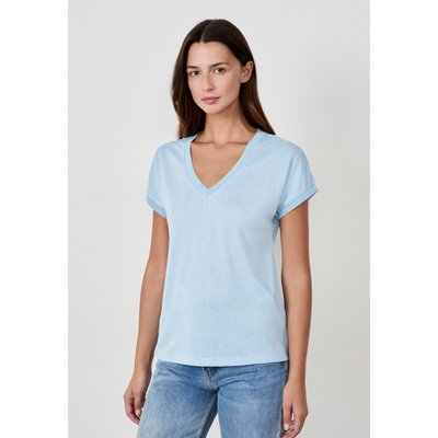 T-shirt manches courtes col V JULES ETAM