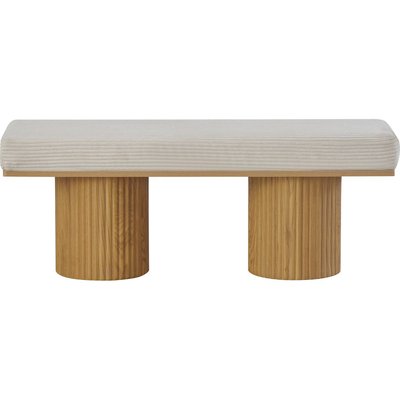 Banc en velours côtelé - MAHE HOMIFAB