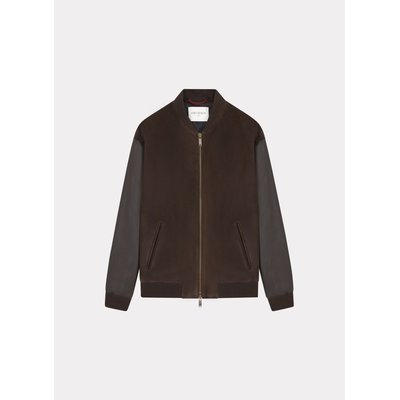 Blouson teddy en cuir BIDDY CHEVIGNON