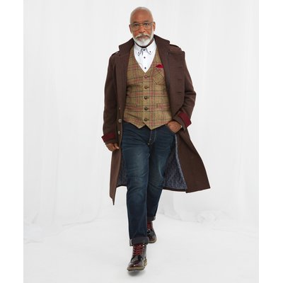 Manteau double col homme La Redoute