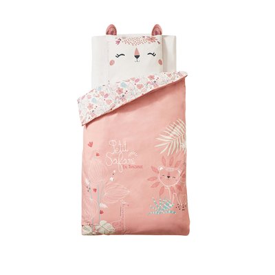 Housse de couette enfant + taie d'oreiller PETIT SAFARI PETIT BEGUIN