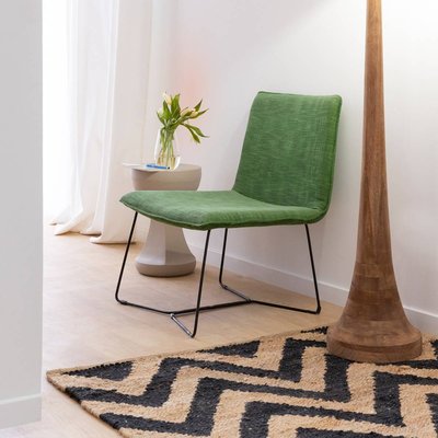 Fauteuil vert  ISAURE MADE IN MEUBLES 
