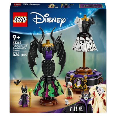 43262 Les robes de maléfique et cruella denfer  Disney Princess LEGO