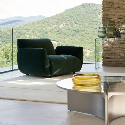 Fauteuil in fluweel, Spogano AM.PM