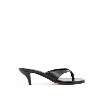 Sandale À Talon en cuir SARAH MELLOW YELLOW