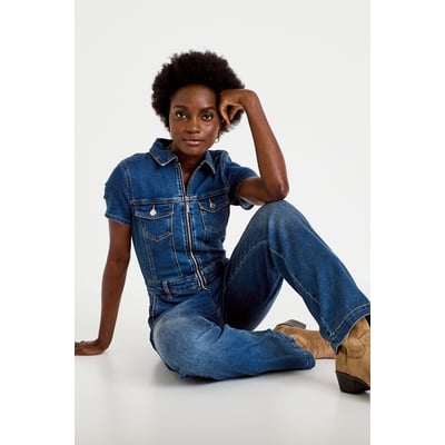 Combinaison pantalon en jean CACHE CACHE