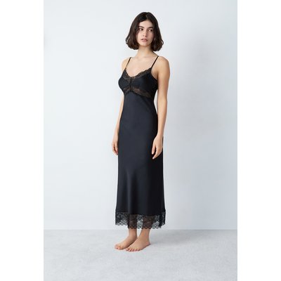Nuisette longue satinée détails dentelle RENCONTRE ETAM