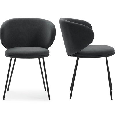 Lot de 2 chaises en tissu - COCOON HOMIFAB