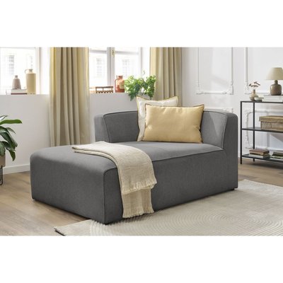 Méridienne pour canapé modulable 1 place(s) en tissu chiné, MEGEVE BOBOCHIC