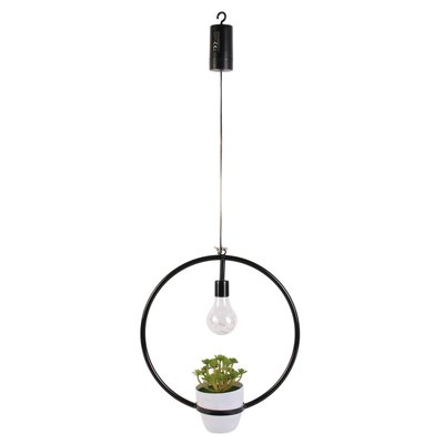 Suspension LED décorative avec plante Garden - H. 35 cm THE HOME DECO FACTORY