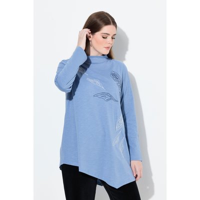 T-shirt long à col montant et manches ULLA POPKEN