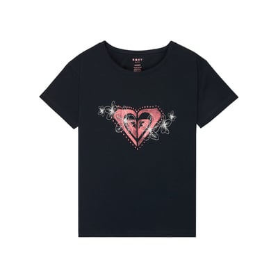 T-Shirt, manches courtes, col rond, Floral. ROXY