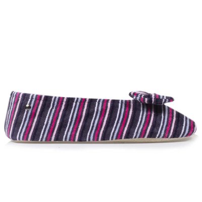 Chaussons Ballerines Grand Nœud ISOTONER