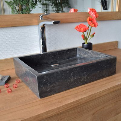 Vasque Coreal en marbre OCEAN LINE