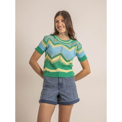Pull Léger Manches Courtes Kurina DONA LISA
