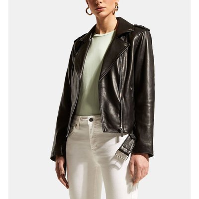 Veste en cuir femme galerie lafayette 2025