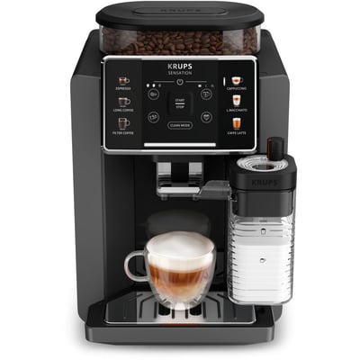 Expresso Broyeur Sensation lait EA912HF1 KRUPS