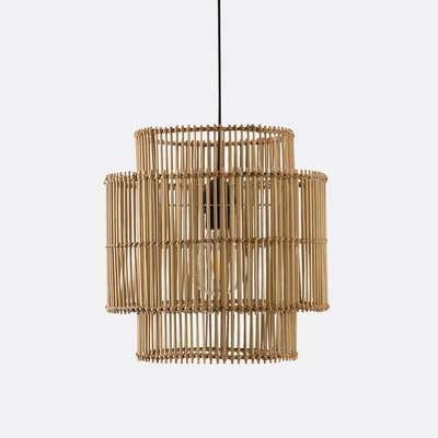 Haya 37cm Diameter Bamboo Ceiling Light Shade LA REDOUTE INTERIEURS