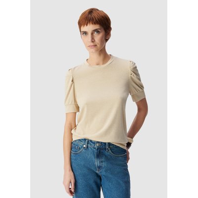 Tee-shirt pailleté manches froncées IKKS