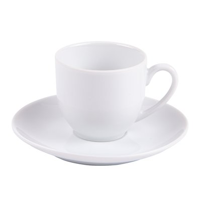 Tasse à café et sa soucoupe 10 cl   (lot de 2)-ALASKA TABLE PASSION