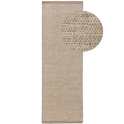 Tapis de couloir en laine tissé main ROCCO BENUTA 
