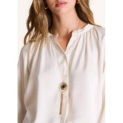 Collier sautoir doré réglable LA FEE MARABOUTEE
