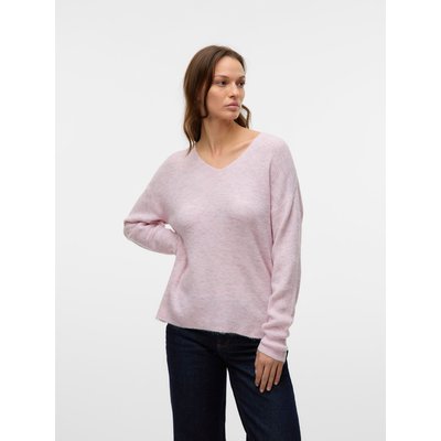 Pull col V en maille mousseuse VERO MODA