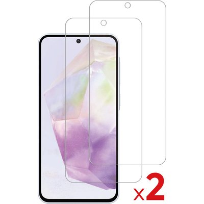 Protège écran Samsung A36 A56 S24FE Verre trempé x2 ESSENTIEL B
