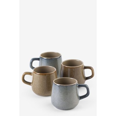 Mugs à espresso avec vernis réactif, lot de 4 NEXT