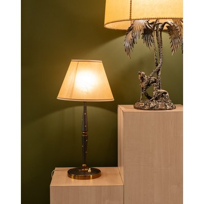 Lampe à poser en laiton Julia N°229 - Bon état DEBONGOUT