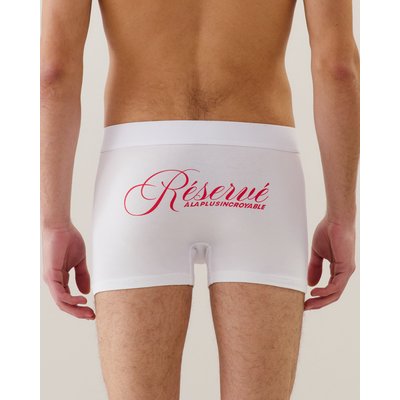 Boxer en coton à message MEUFINCRIZ UNDIZ