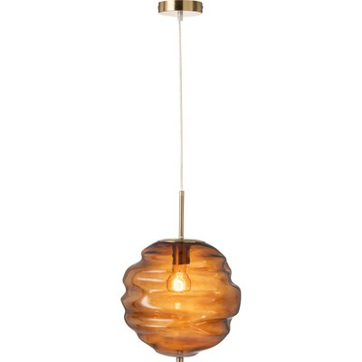 Suspension ruche en verre  ambiance chaleureuse RECOLLECTION
