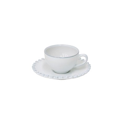 Tasse à café et soucoupe 0.09 L PEARL COSTA NOVA