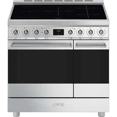 Piano de cuisson induction 5 feux 90 cm C92IP SMEG