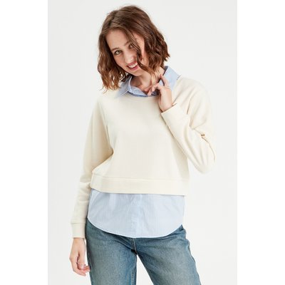 Pull chemise femme 2 en 1 La Redoute