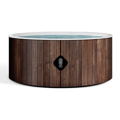 Piscine hors sol gonflable imitation bois COCO SPA