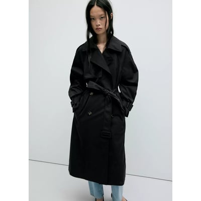 Trench long double boutonnage MANGO