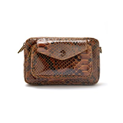 Sac en cuir style besace DAXON