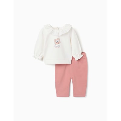 Ensemble de jogging en coton peigné avec imprimé Winnie l'Ourson ZIPPY