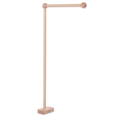 Support Mobile Berceaux Cododo Barreaux Ronds Naturel Verni BABYBAY