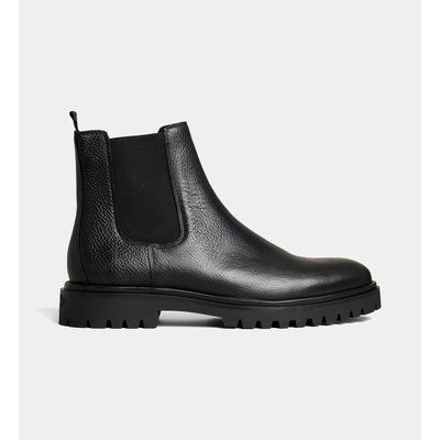 Boots Chelsea Marco En Cuir Grainé COMPTOIR GL
