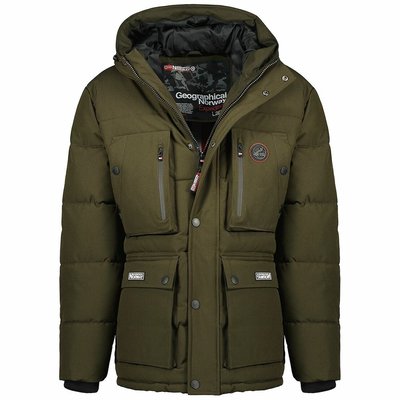 Парка утепленная на молнии с капюшоном Albert GEOGRAPHICAL NORWAY