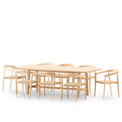 Salon de jardin, 8 fauteuils, SIENA & MODENA DEFORA HOME